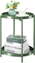 danpinera 2 Tier Metal Side Table by danpinera