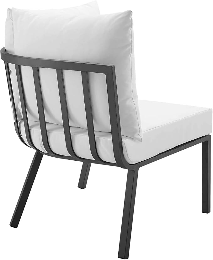 Modway Riverside Outdoor Patio Aluminum Sectional Set - Image 5