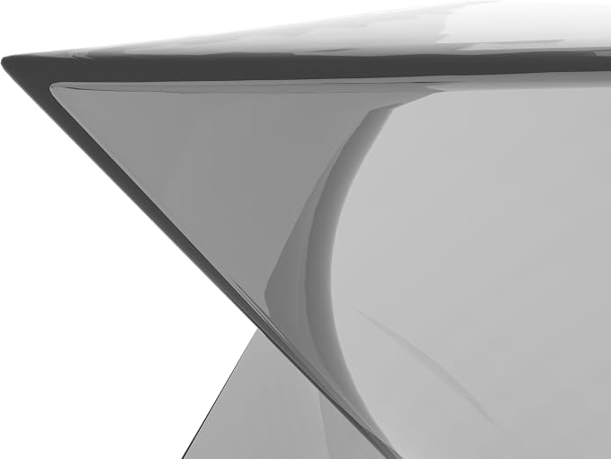 LeisureMod 15.75" Stackable Weather-Resistant Plastic Triangular Side Table - Image 8