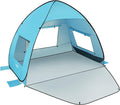 TOBTOS UPF 50+ Pop Up Beach Tent, Easy Set Up Beach Umbrella, Sun Shelter by TOBTOS