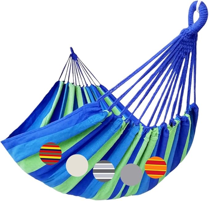 Brazilian Double Hammock 2 Person Extra Large 220x160cm Total Length 330cm Load by GOCAN