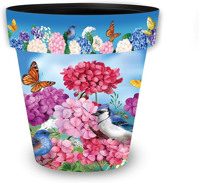 Briarwood Lane Geraniums in Bloom Medium Planter - Image 4
