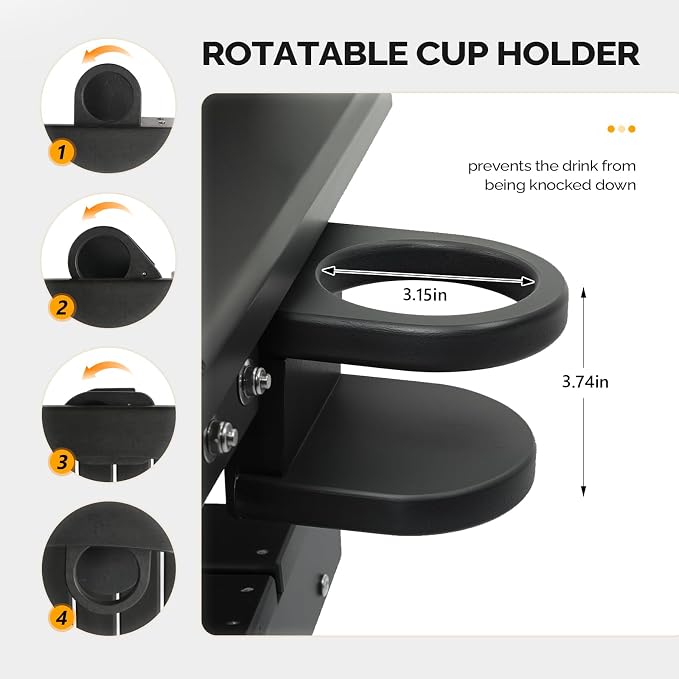 VINGLI Heavy Duty 880 LBS HDPE Porch Swing Outdoor - Image 2