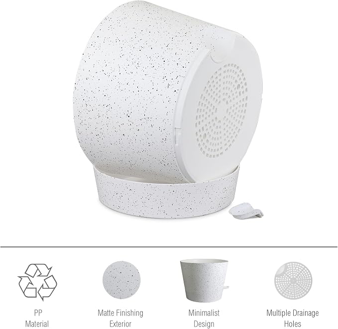 12 inch Large Self Watering Pots, Plant Pots - Image 3