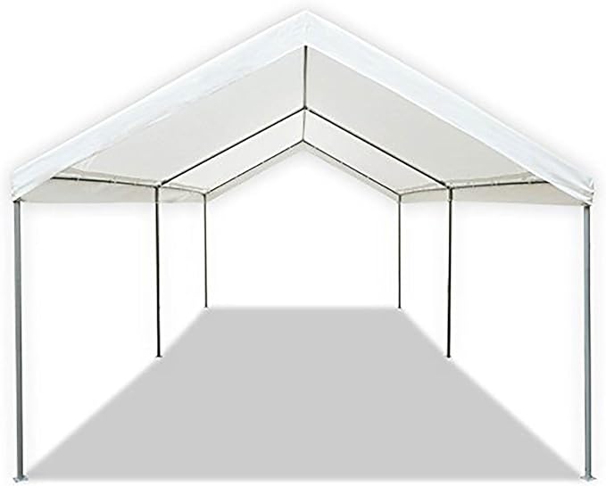 Caravan Canopy Powder Coated Heavy Duty Steel Frame Pop Up Carport - Image 7