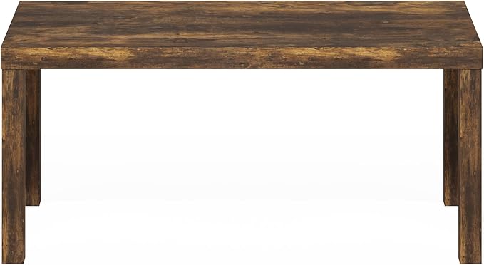 Furinno Classic Coffee Table, Modern Rectangle Coffee Table - Image 6