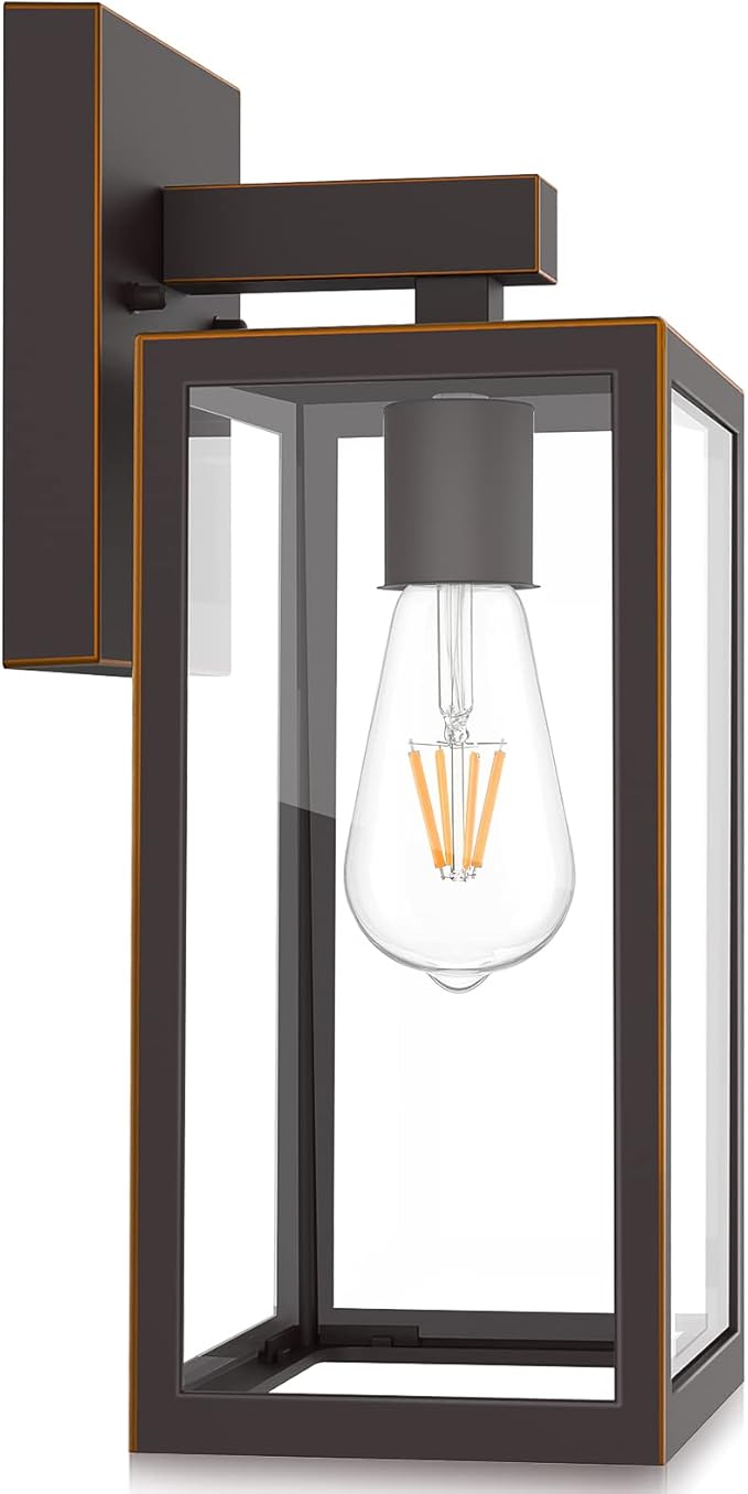 MAXvolador Outdoor Wall Lantern, Large Exterior Waterproof Wall Sconce Light by MAXvolador