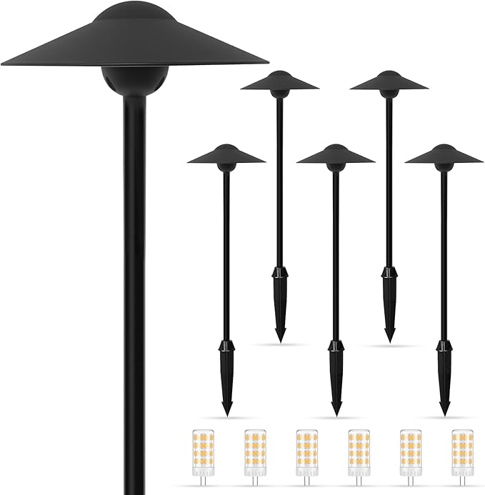 Gardencoin Low Voltage Pathway Lights，12V Outdoor LED Landscape Path Lights by Gardencoin
