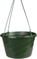 The HC Companies Euro Hanging Basket Planter Decorative 12-Inch Large Plastic by TheHCCompanies