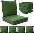22" x 22" x 6" Outdoor Deep Seat Cushions Set by Unknown