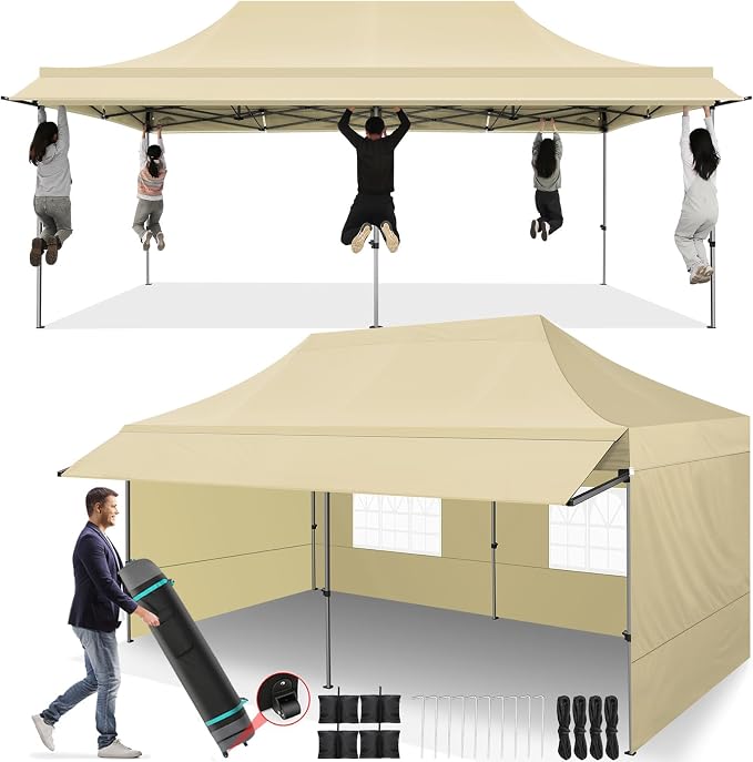 COBIZI 10x20 Pop Up Canopy Tent by COBIZI