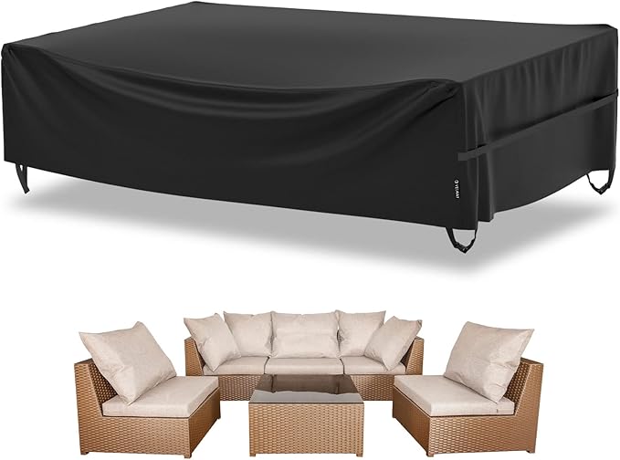 Velway Patio Furniture Cover Waterproof Outdoor Sectional Sofa Set Covers by Velway