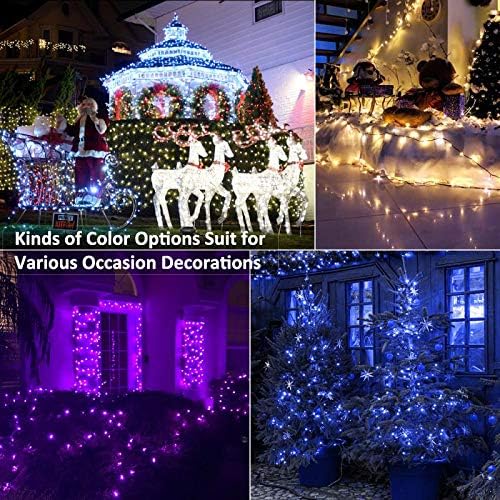Brizled Color Changing String Lights 98FT 300 LED RGB Christmas Lights Dimmable - Image 8