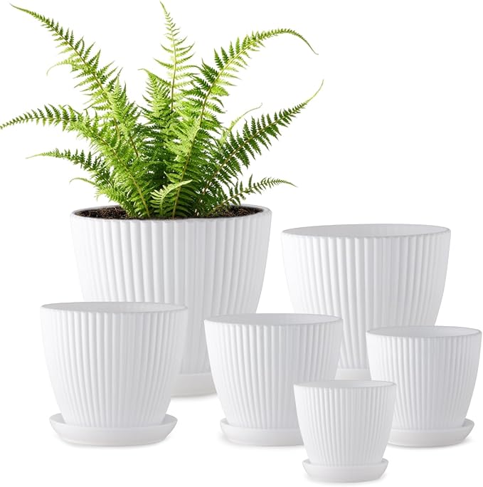 7.5/6.5/5.5/4.9/4.2/3.5 Inch Plant Pots by RooTrimmer