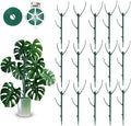 15 Pack Stackable Monstera Plant Support Stakes, 120inch Climbing Plant Sticks by YOYOKIT