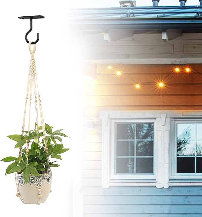 4in Ceiling Hooks for Hanging Plants 4Pack for Plants - Image 5
