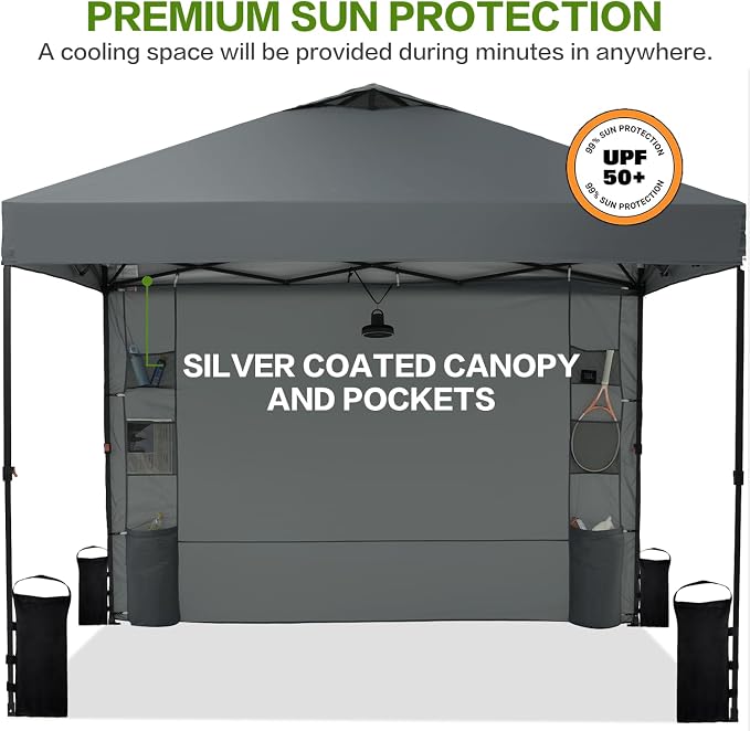 10'x10' Pop Up Canopy Tent - Image 3