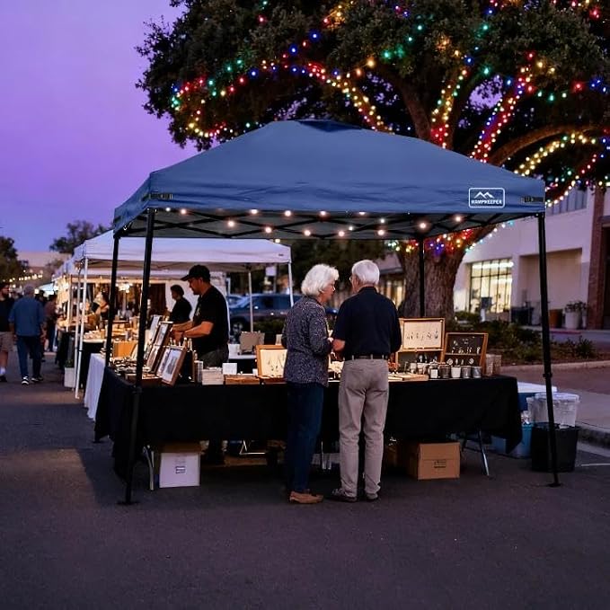 KAMPKEEPER Replacement Top Pop Up Canopy Tent Cover Roof - Image 7