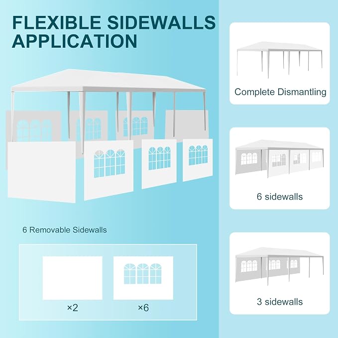 Outdoor 10' x 30' Canopy Tents - Image 5