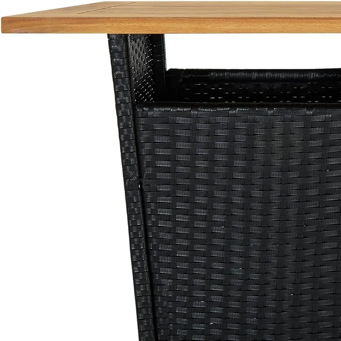 vidaXL 5-Piece Patio Bar Set - Image 4