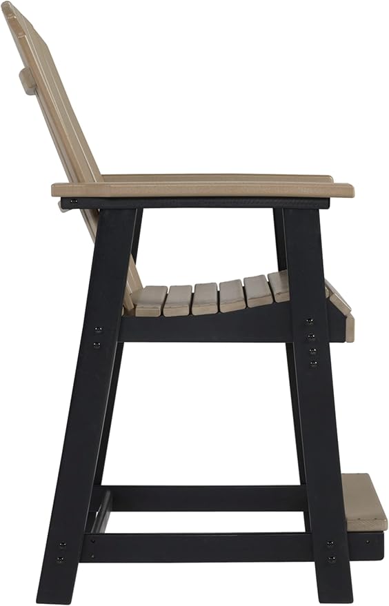 Signature Design by Ashley Outdoor Fairen Trail HDPE Patio Barstool - Image 5