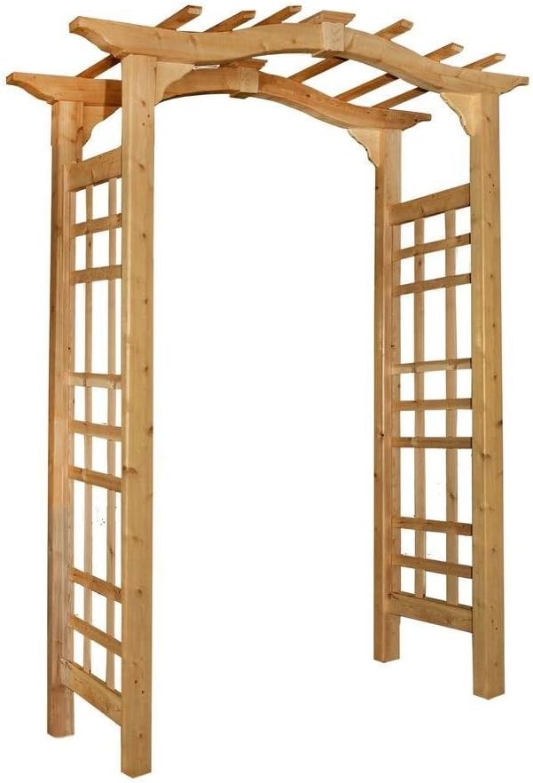 Westwood 47"W x 86"H Cedar Arbor by Vita