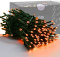 HOME LIGHTING 66FT 200 LED Halloween String Lights, Plug in Green Wire String by LJLNION