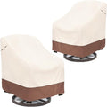okcool Outdoor Swivel Chair Cover 2 Pack, Patio Chair Covers Waterproof by Okcool