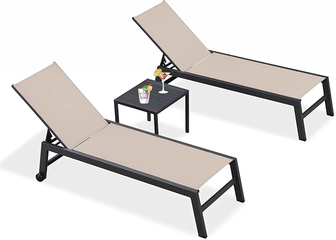 PURPLE LEAF Outdoor Chaise Lounge - Image 9