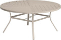 VICLLAX Round Patio Table with Adjustable Umbrella Hole by HOME