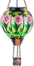 DREAMSOUL Hummingbird Hot Air Balloon Solar Lantern, Hanging Solar Lanterns by DREAMSOUL