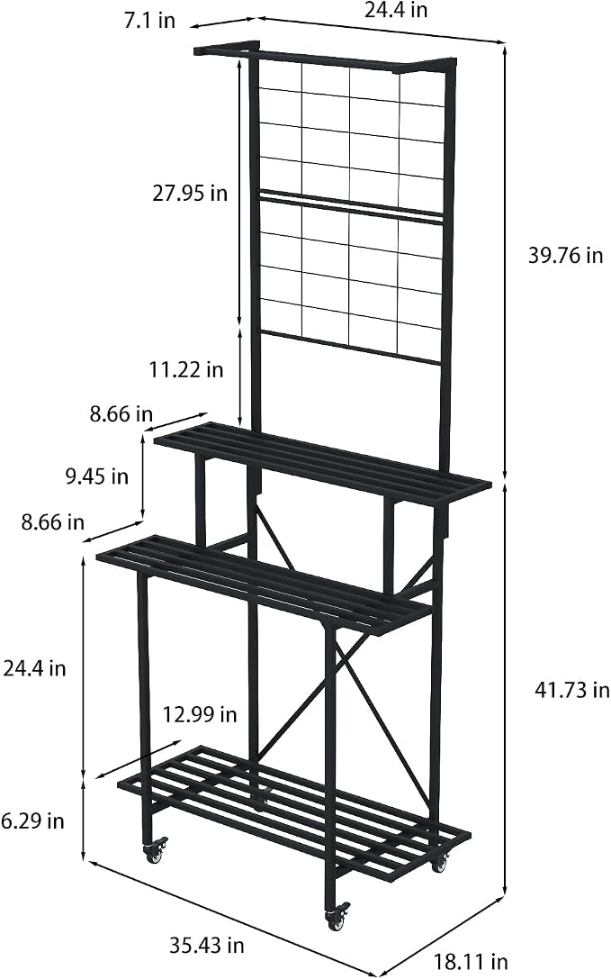 Zhongma 3 Tier Heavy Duty Plant Stand - Image 5