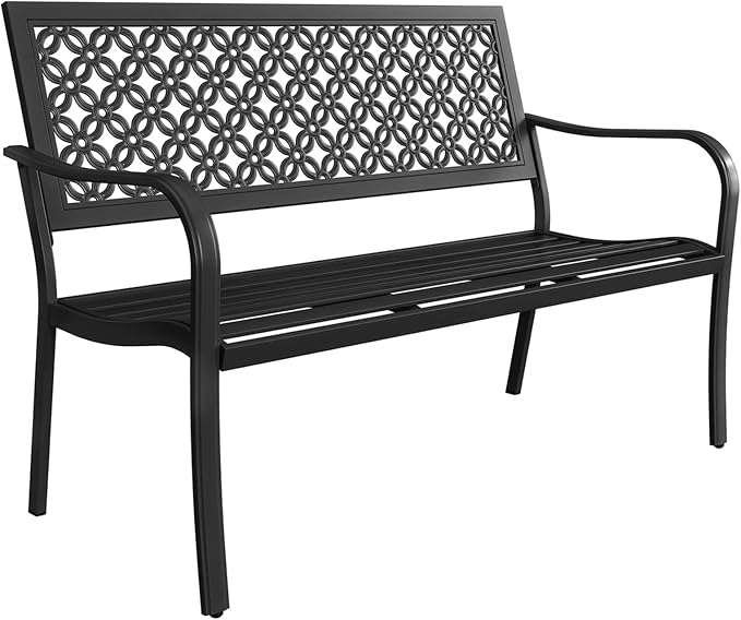Grand patio 50" Outdoor Bench Garden Bench by GrandPatio