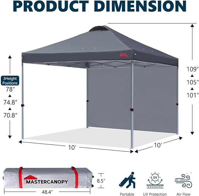 MASTERCANOPY Durable Pop-up Canopy Tent - Image 5