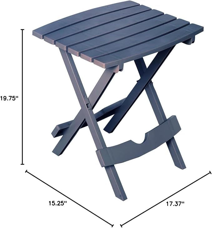 Adams 8510-94-3901 Quick-Fold Side Table, No Size - Image 2