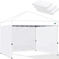 Canopy Sidewalls for 10x10 Pop Up Canopy 99% UV Protection, Waterproof by Unknown