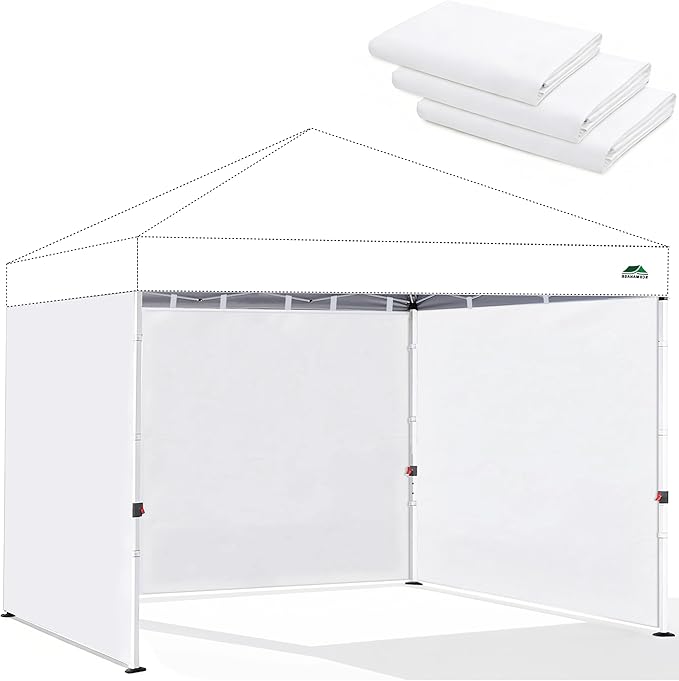 Canopy Sidewalls for 10x10 Pop Up Canopy 99% UV Protection, Waterproof by Unknown