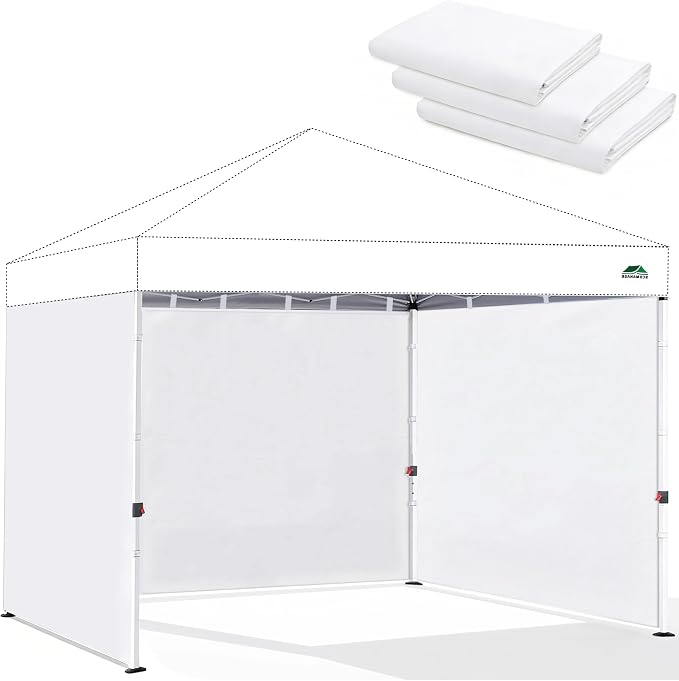 Canopy Sidewalls for 12x12 Pop Up Canopy 99% UV Protection, Waterproof by Unknown