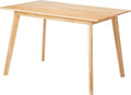 Amazon Basics FSC Certified Sturdy Solid Wood Rectangular Dining Table by AmazonBasics