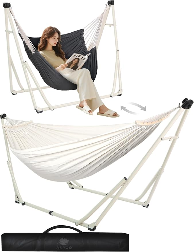 Anyoo 2 in 1 Hammock and Swinging Chair by Anyoo