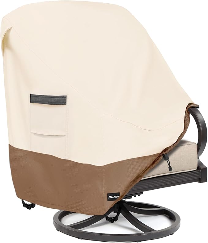 Patio Chair Covers, 600D Waterproof Heavy Duty Outdoor Lawn Patio Furniture by PatioFurnitureCovers