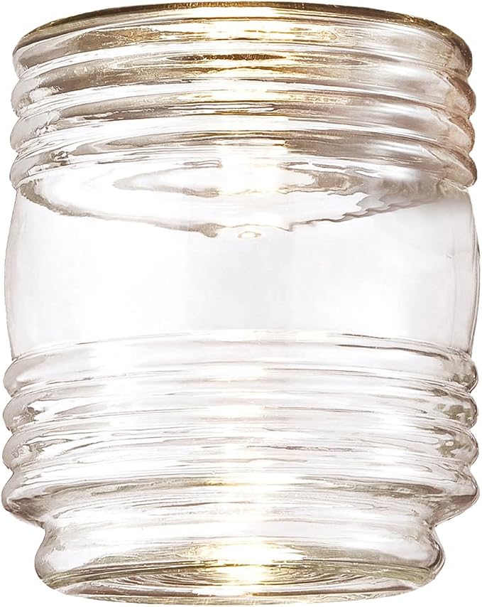 Jelly Jar Light Replacement Glass, 3-Inch Opening – Design House by DesignHouse