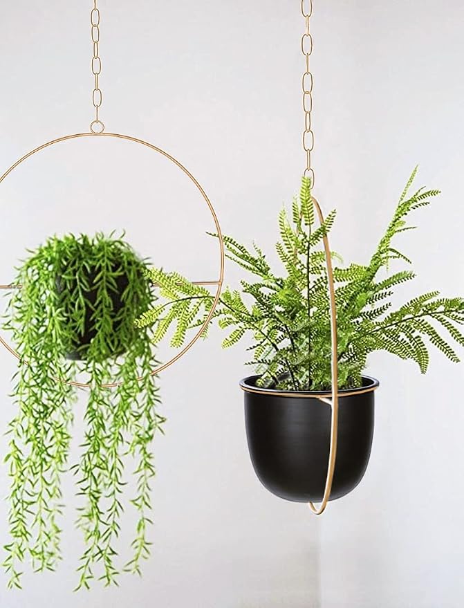 2 Pack Hanging Planters for Indoor Plants - Image 2