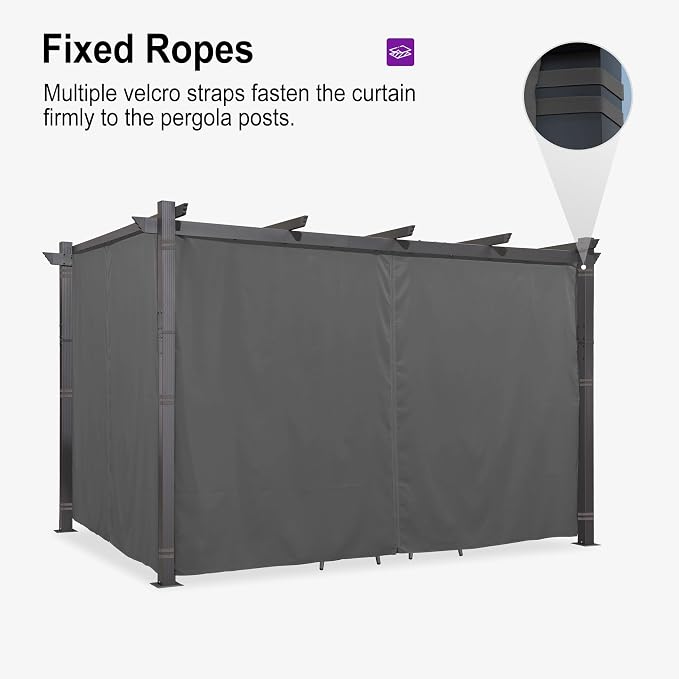 PURPLE LEAF 10' X 13' Outdoor Pergola - Image 2