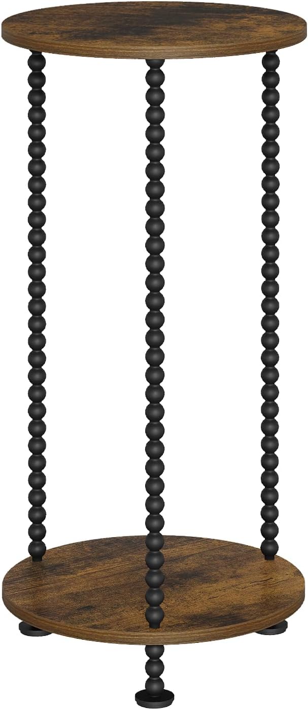 YINMIT Plant Stand Indoor, 2 Tier Small Plant Stand, Corner Flower Pot Stand - Image 9