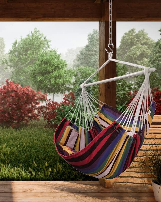 XXL Hammock Chair Hanging Rope Swing - Image 6