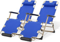 Magshion Folding Patio Chairs Set of 2, Outdoor Lounge Chair by Magshion