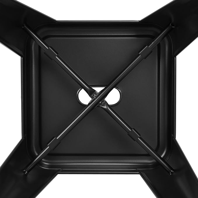 Yaheetech 24 Inch Metal Barstools Set of 4, Counter Height Backless Stools - Image 8