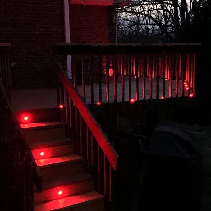 FVTLED Low Voltage Recessed RGBW Deck Light, Φ1.22 RGB & Warm White Stainless - Image 5