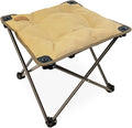 Black Sierra Traditions Camping Foot Stool, Folding Camp Ottoman, Lightweight by BlackSierraEquipment